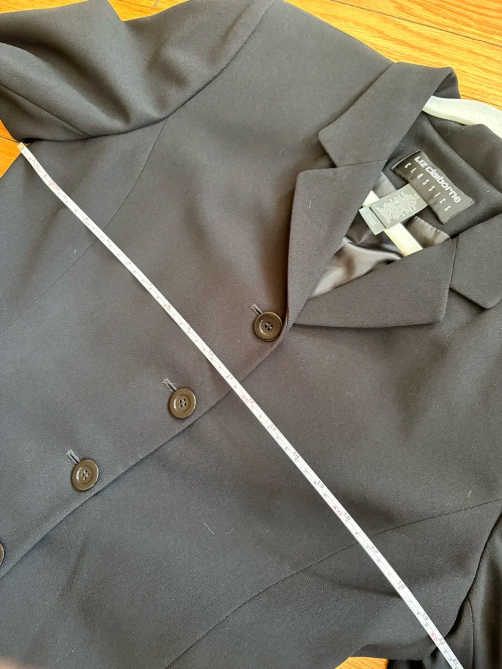 Liz Claiborne Black Women's Single-Breasted Blazer
